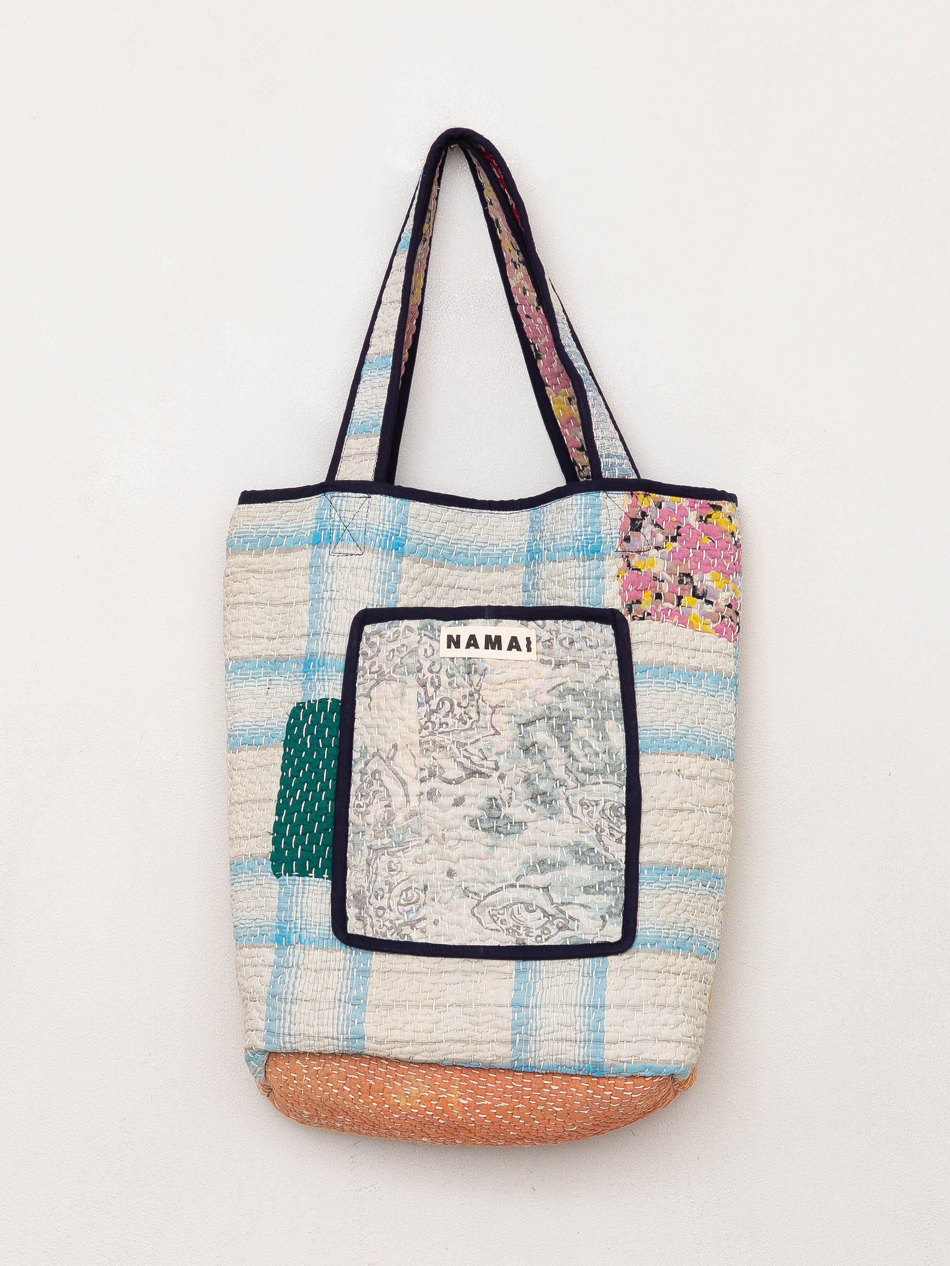 The Xoti II Zero-Waste Quilted Kantha Bag