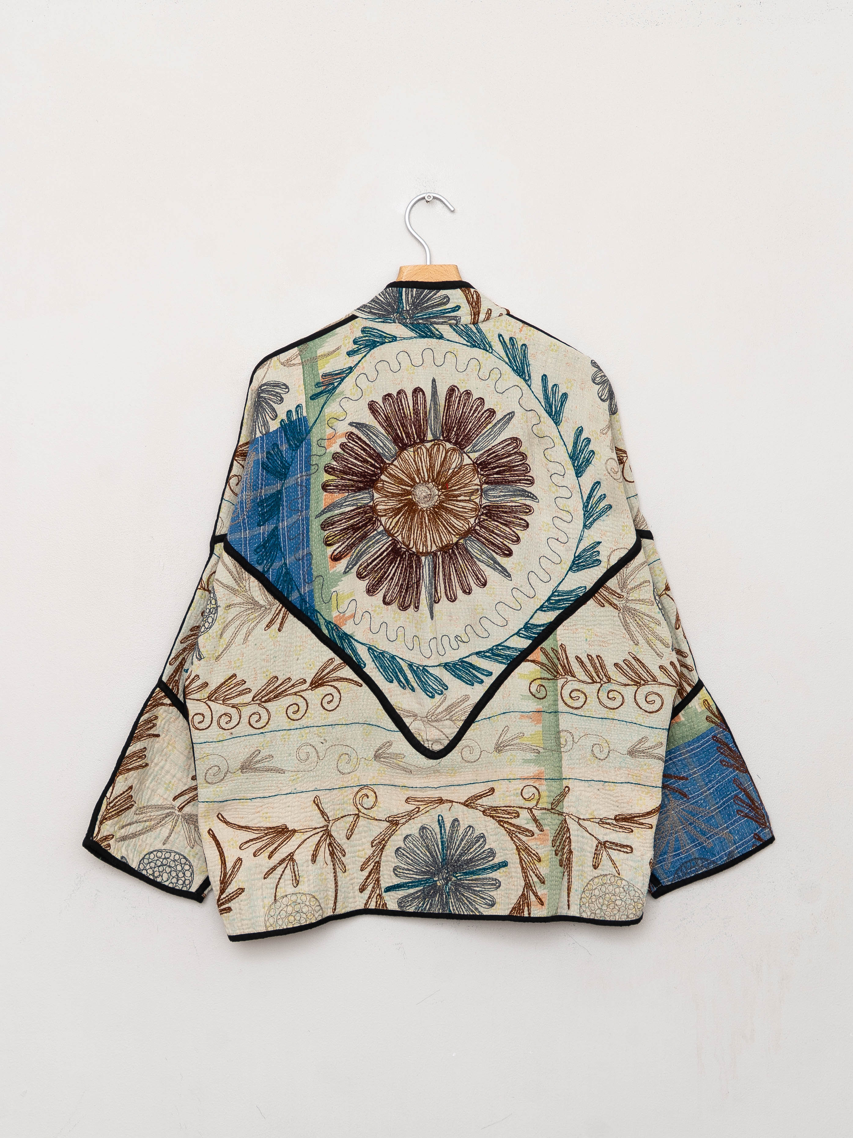 The Ladhiya Suzani Quilted Kantha Jacket