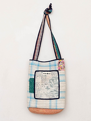 The Xoti II Zero-Waste Quilted Kantha Bag