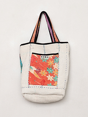 The Xoti II Zero-Waste Quilted Kantha Bag