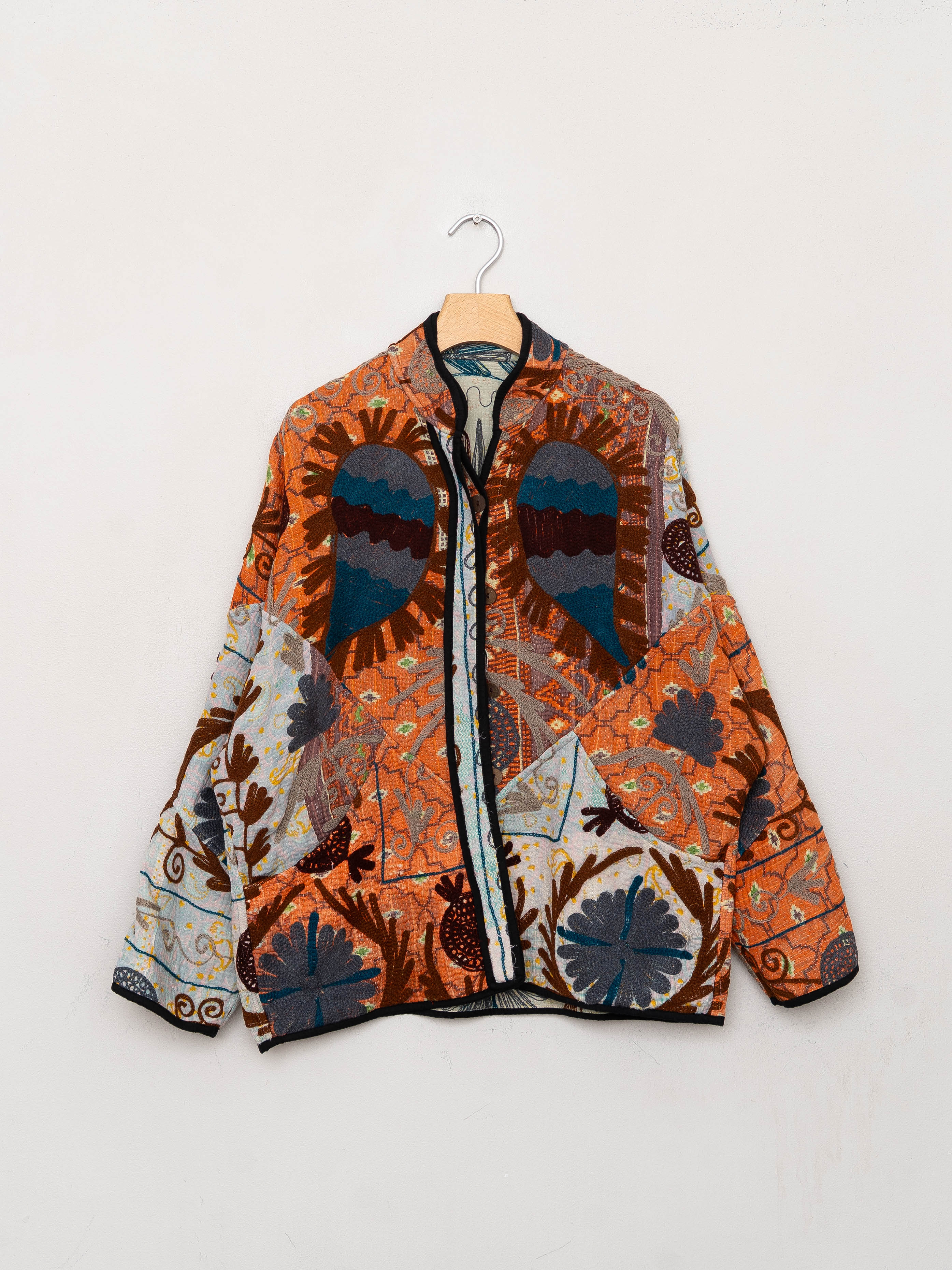 The Ladhiya Suzani Quilted Kantha Jacket
