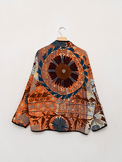 The Ladhiya Suzani Quilted Kantha Jacket