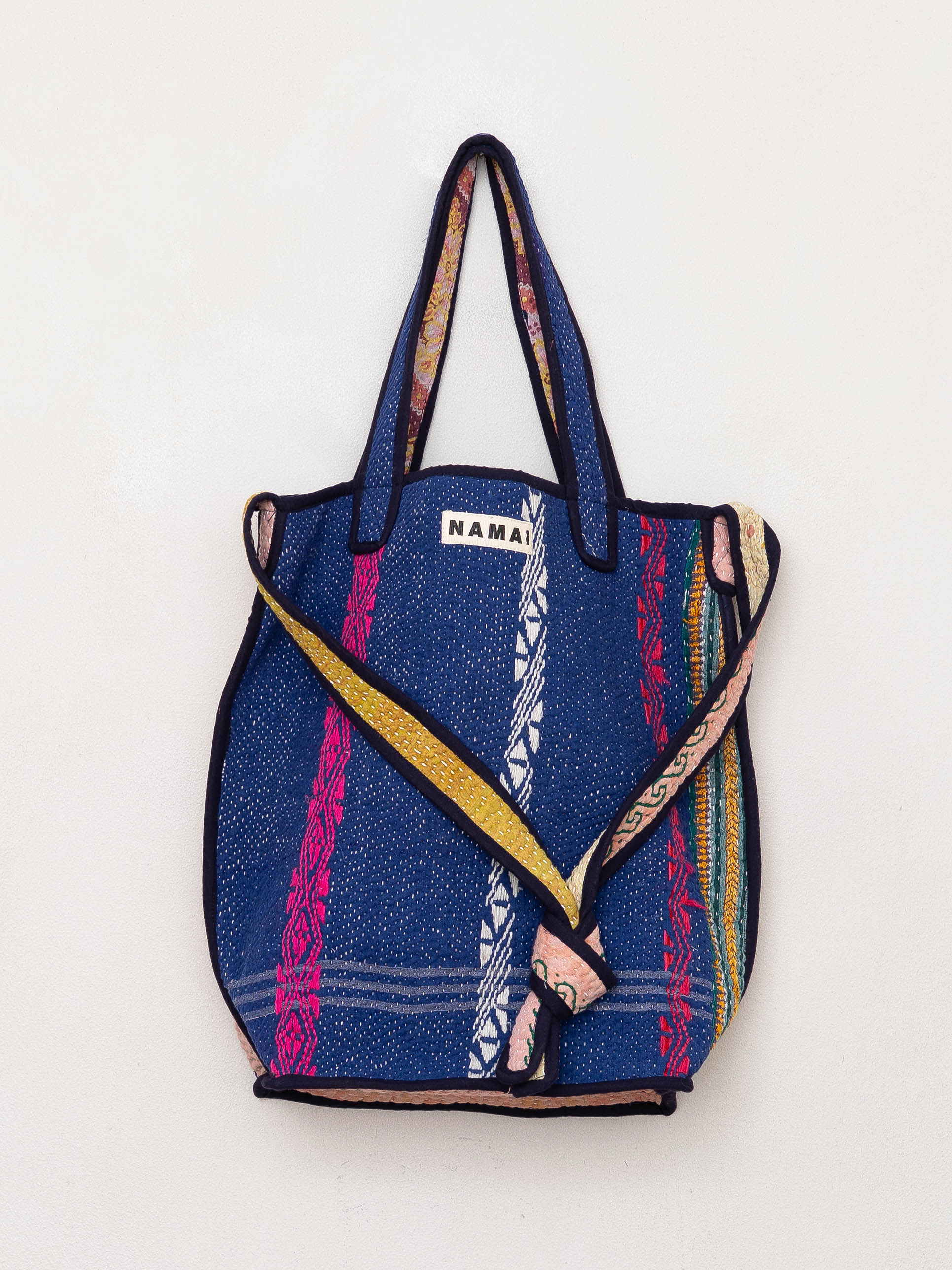 The Xoti II Zero-Waste Quilted Kantha Bag