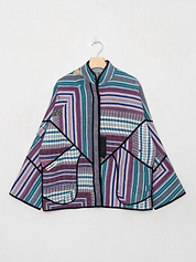 The Ladhiya Quilted Patchwork Kantha Jacket