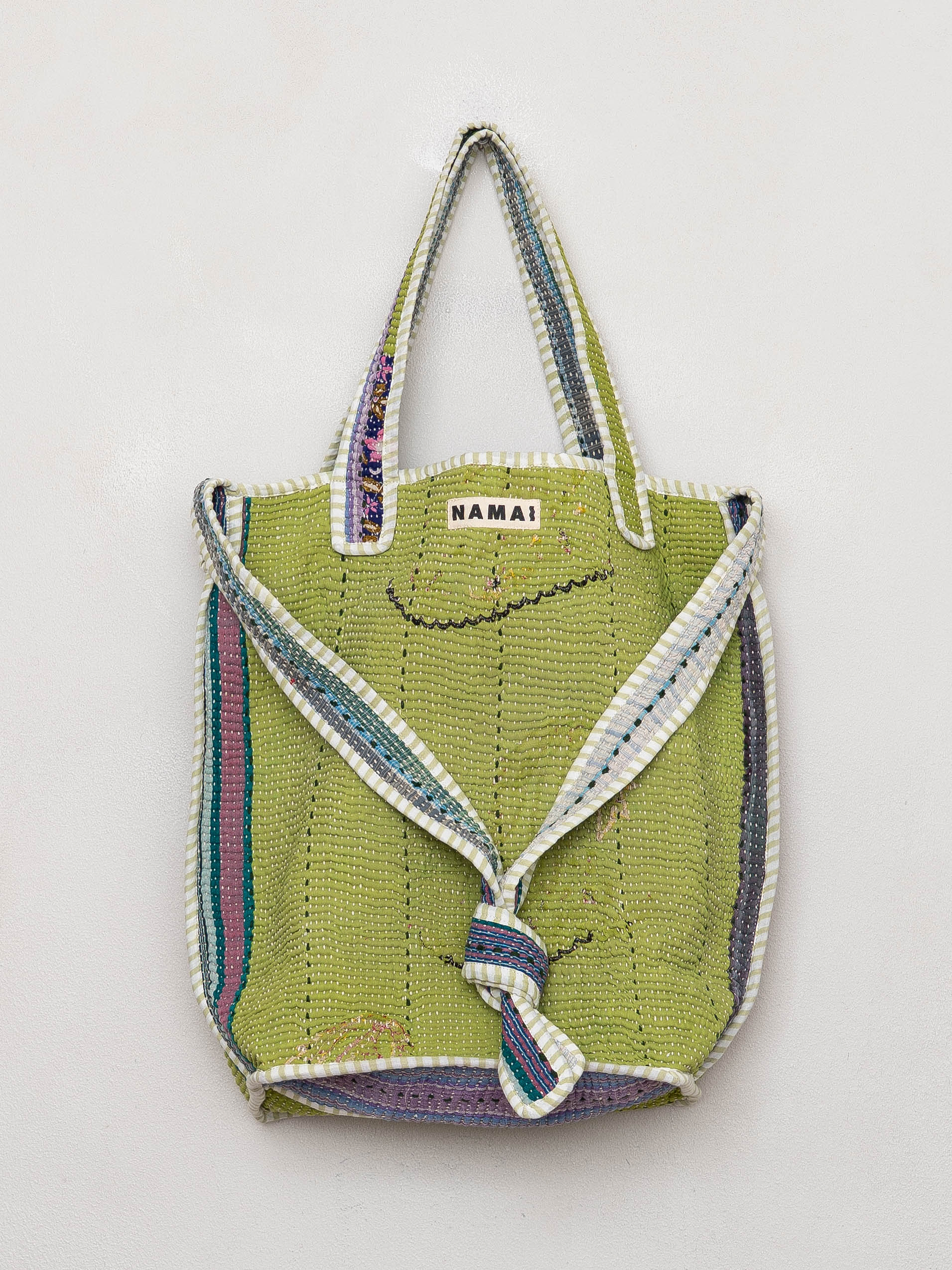 The Xoti II Zero-Waste Quilted Kantha Bag