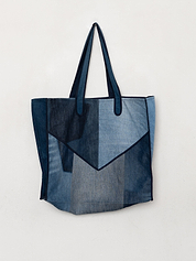 The Pasha Carryall Denim Tote Bag