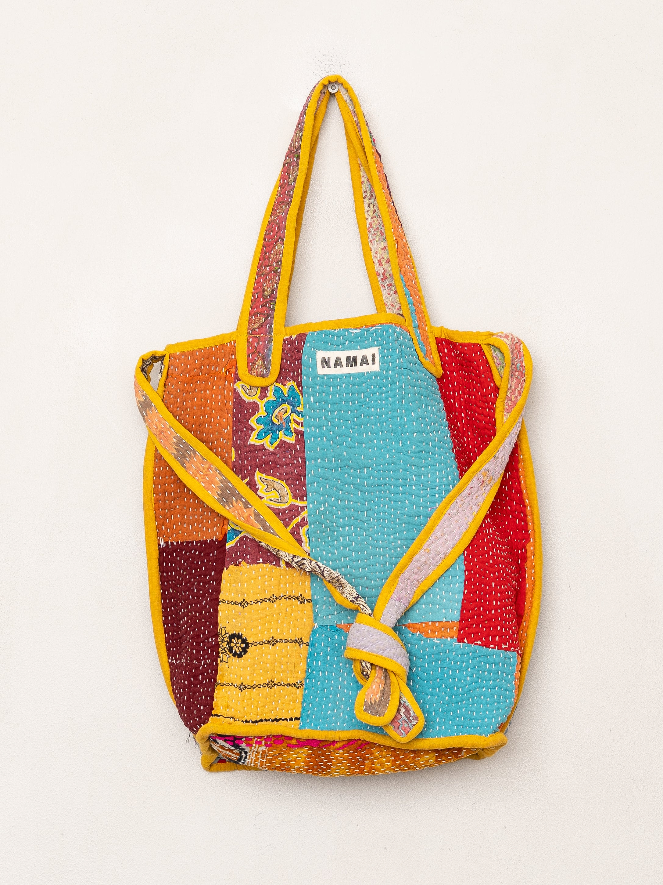 The Xoti II Zero-Waste Quilted Kantha Bag