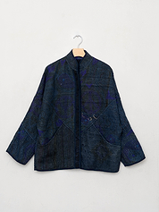 The Ladhiya Quilted Suzani Kantha Jacket