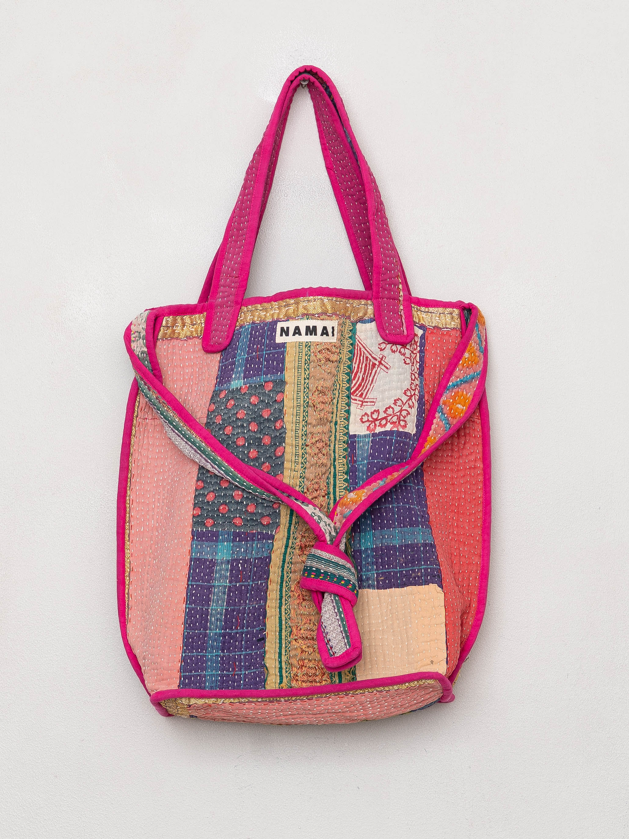 The Xoti II Zero-Waste Quilted Kantha Bag