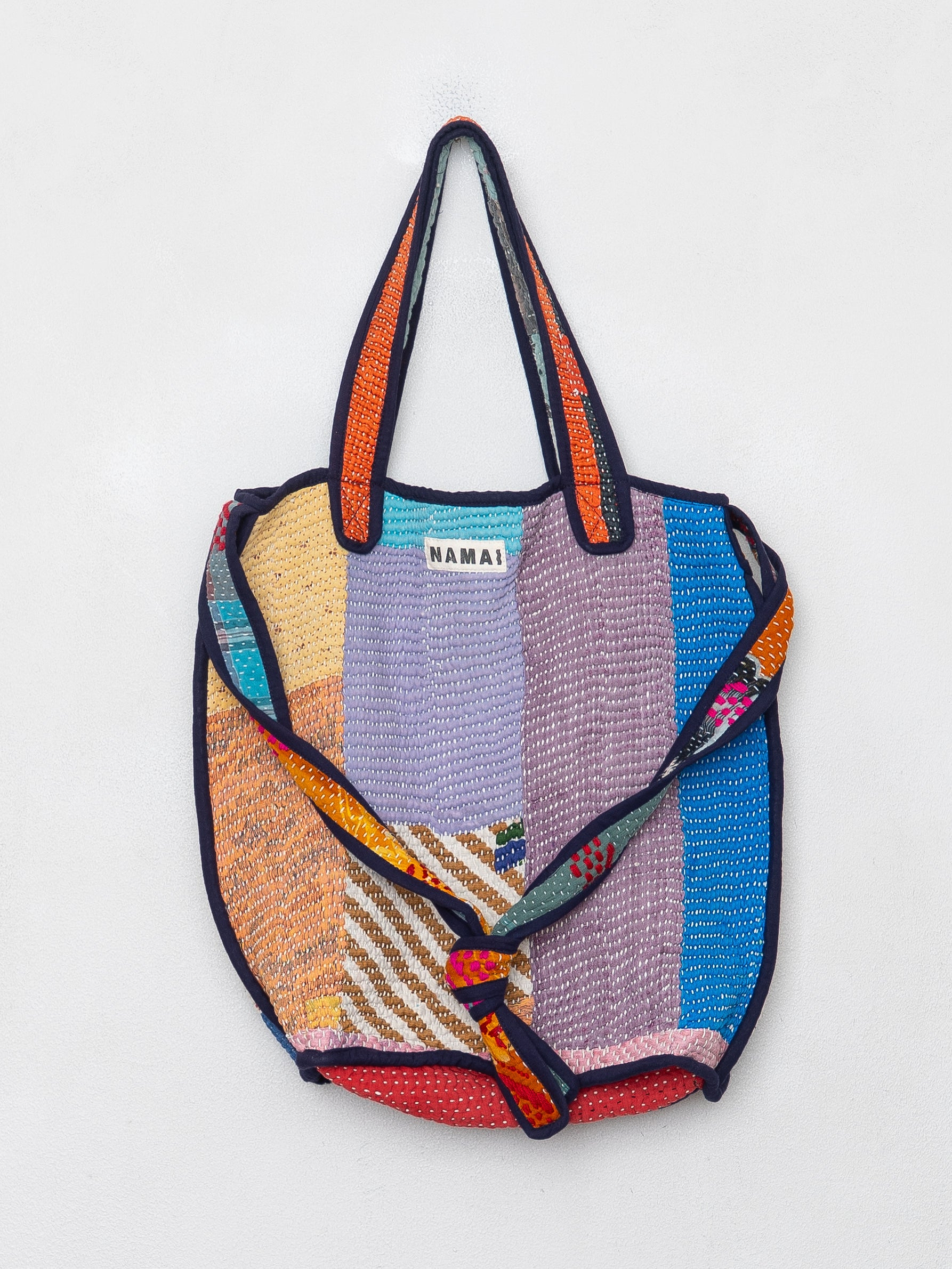 The Xoti II Zero-Waste Quilted Kantha Bag