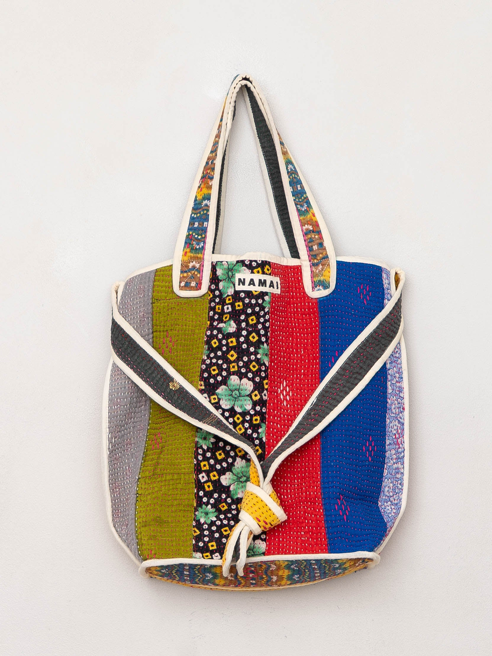 The Xoti II Zero-Waste Quilted Kantha Bag