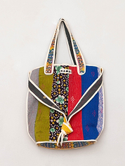 The Xoti II Zero-Waste Quilted Kantha Bag