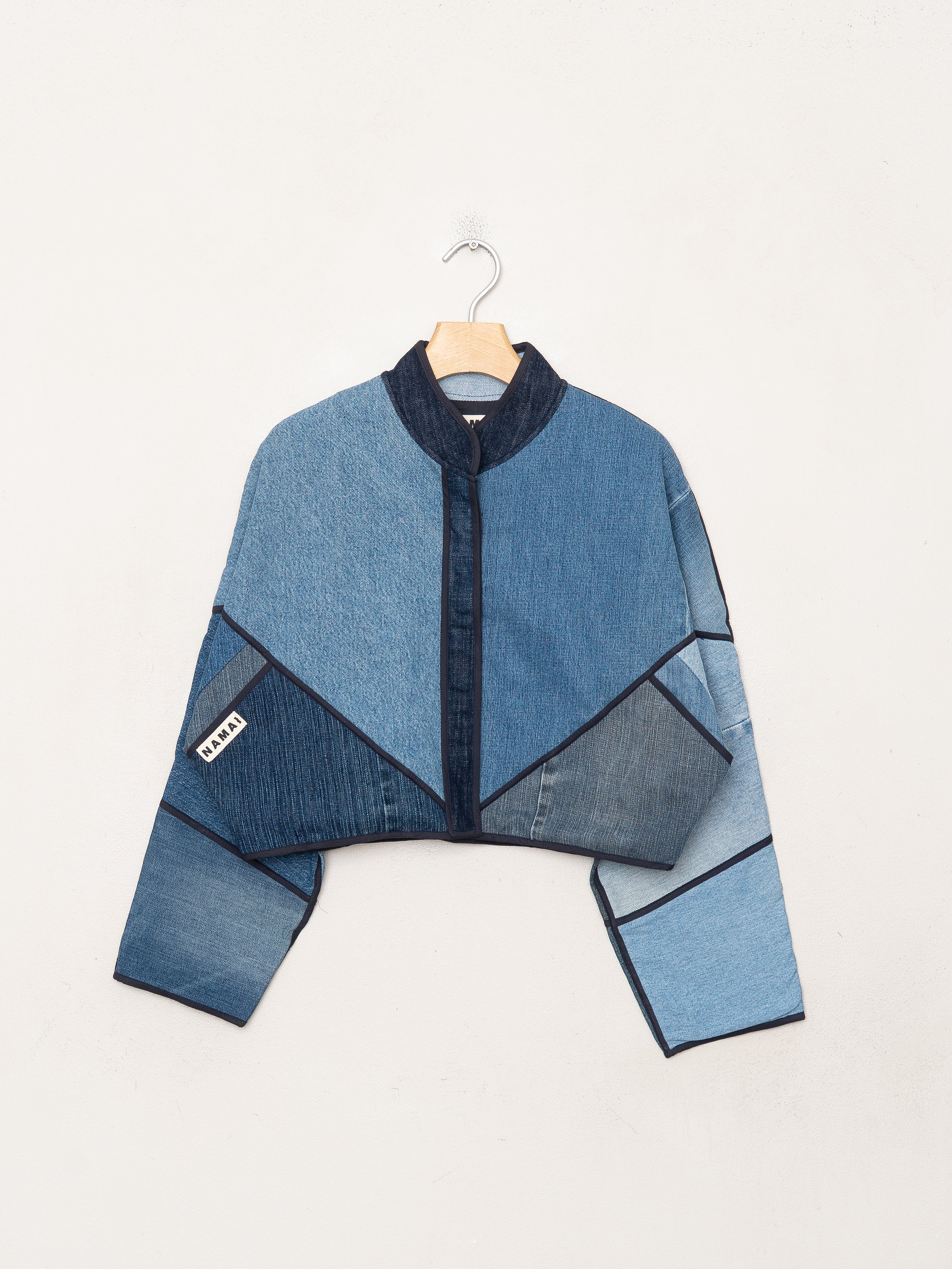 The Kaira Cropped Denim Jacket - Small