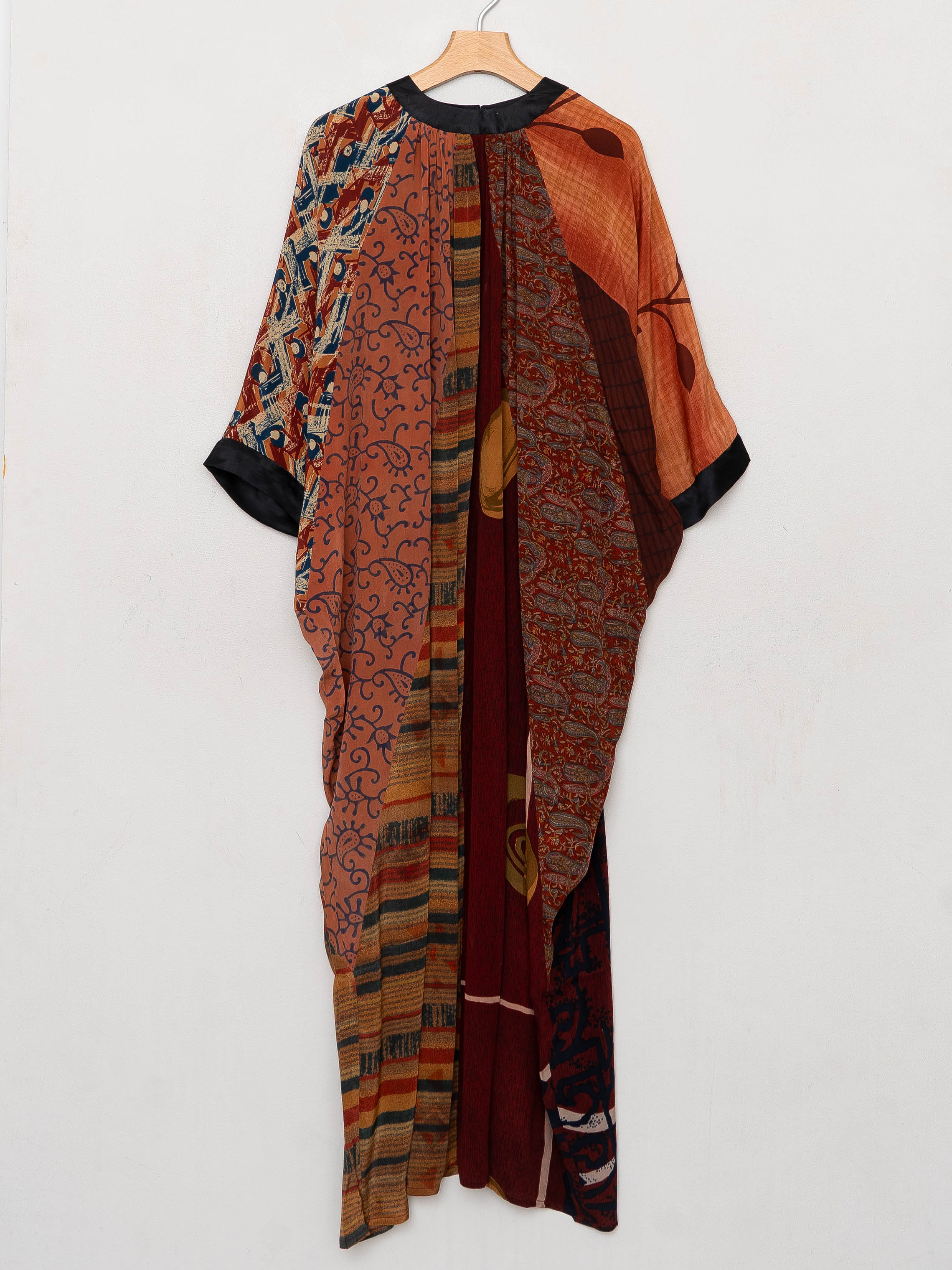 The Simmy Long Dress  - One Size - Upcycled Silk