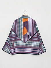 The Ladhiya Quilted Patchwork Kantha Jacket