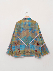 The Ladhiya Suzani Quilted Kantha Jacket