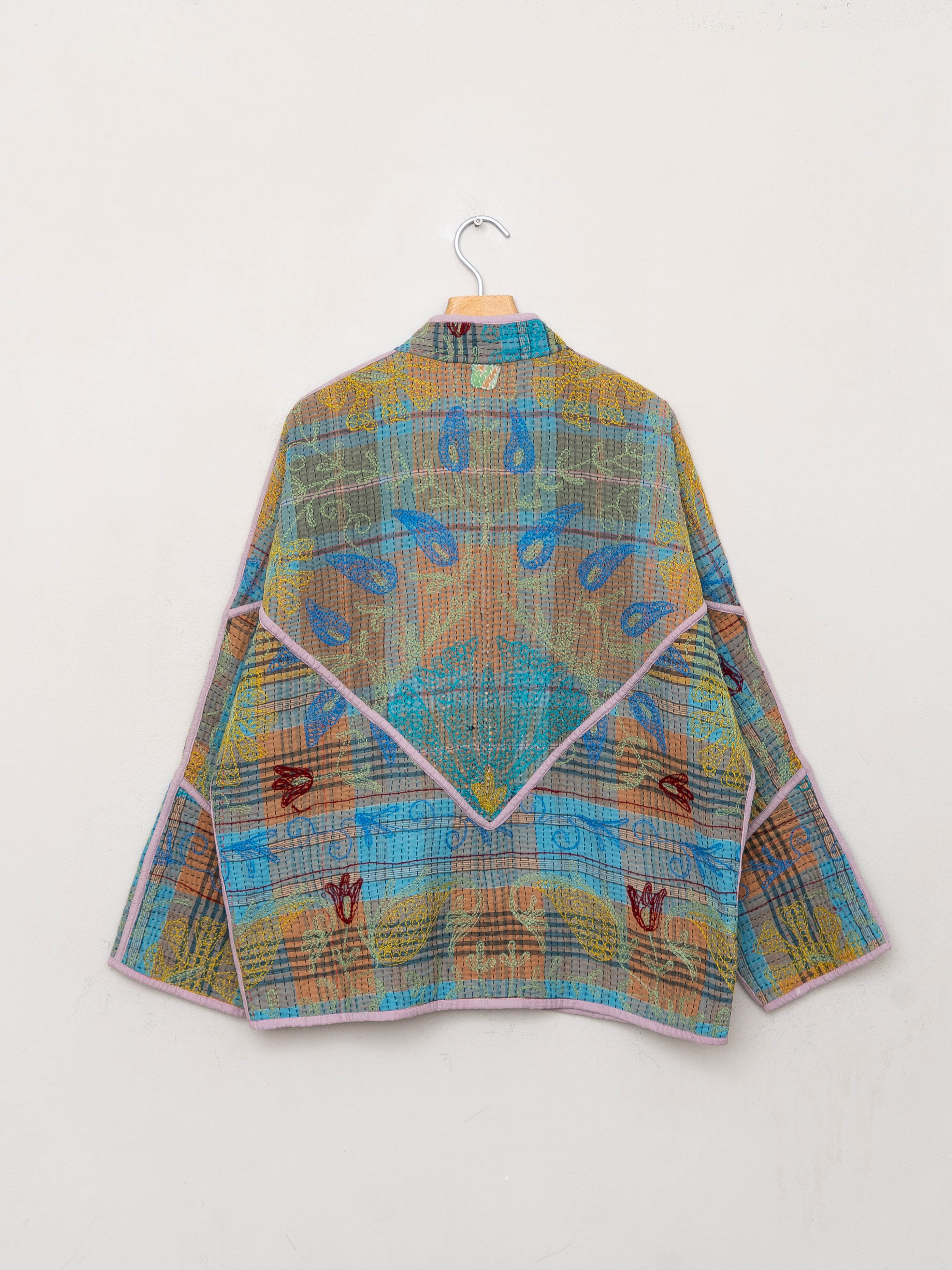 The Ladhiya Suzani Quilted Kantha Jacket