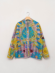 The Ladhiya Suzani Quilted Kantha Jacket