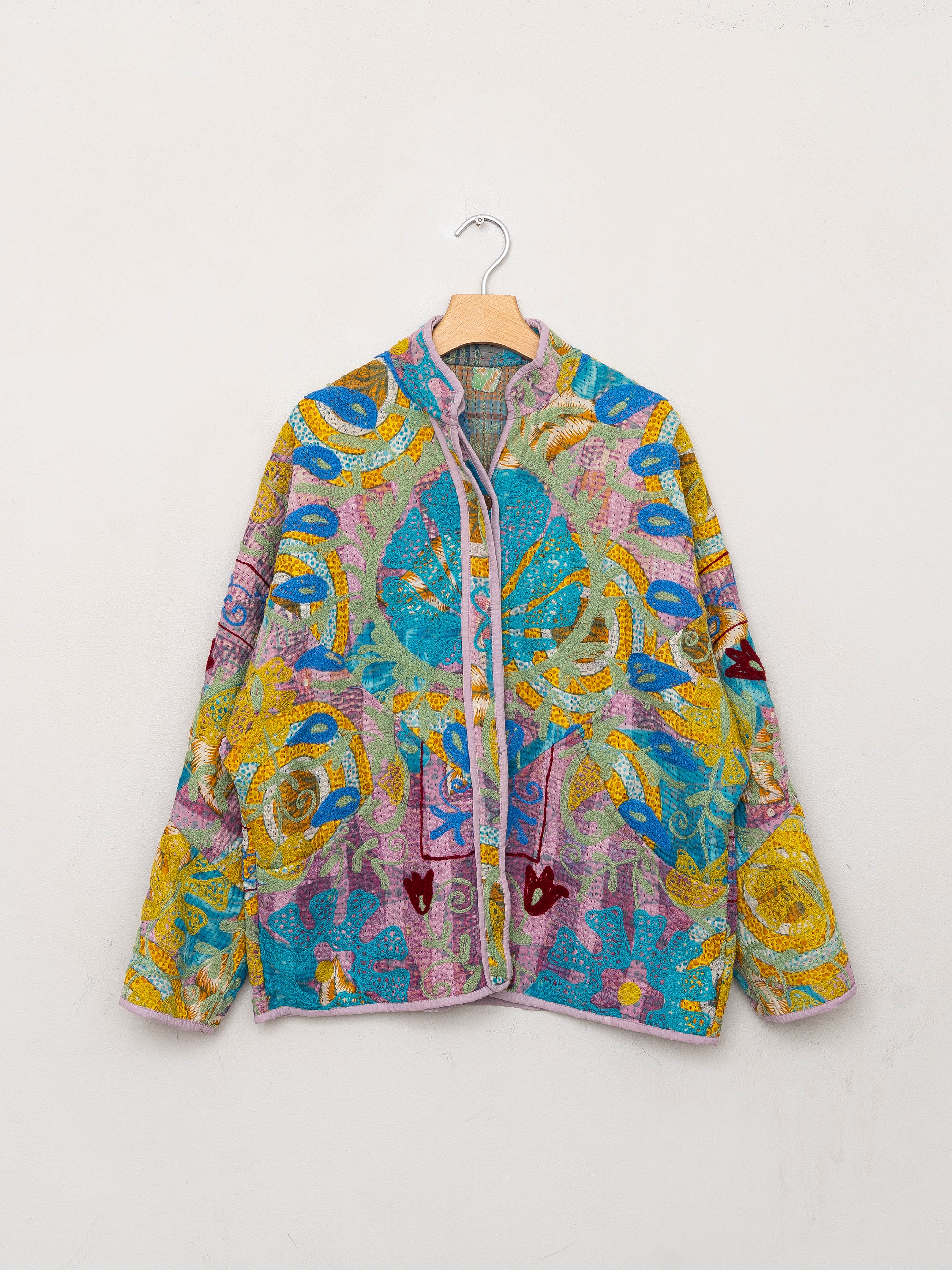 The Ladhiya Suzani Quilted Kantha Jacket