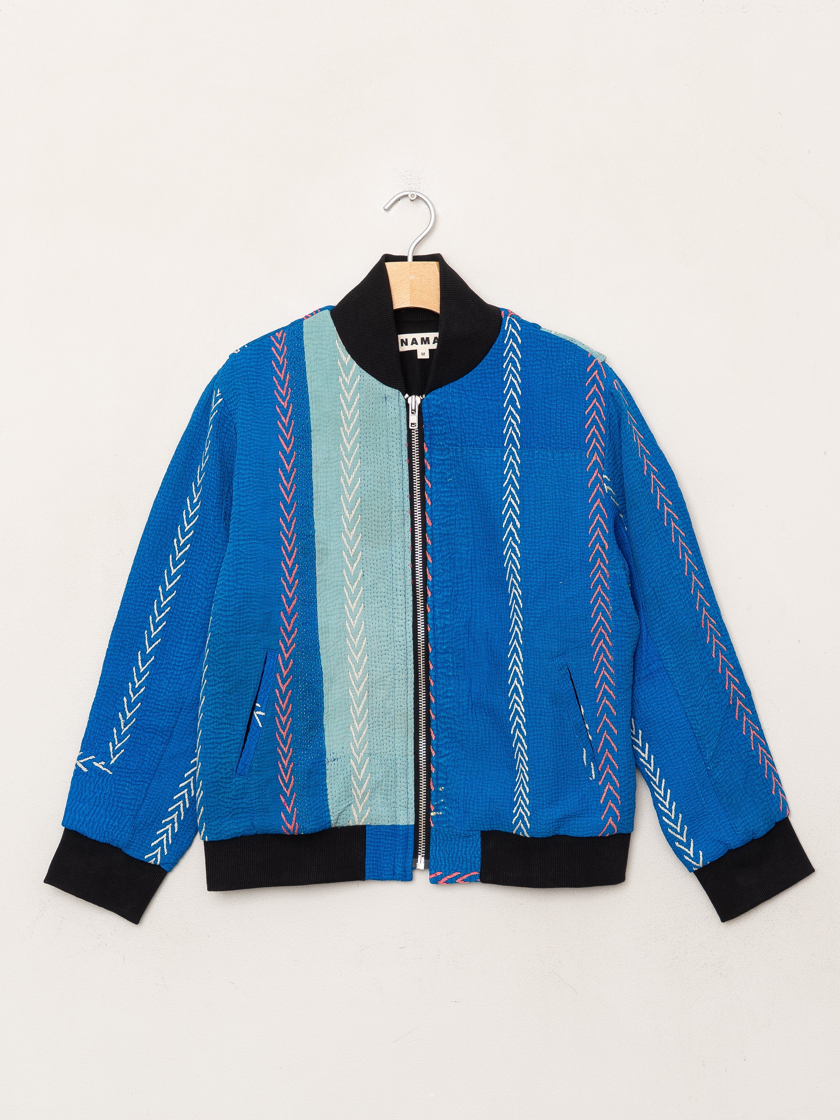 The Veda Quilted One-of-a-Kind Bomber Jacket - Medium