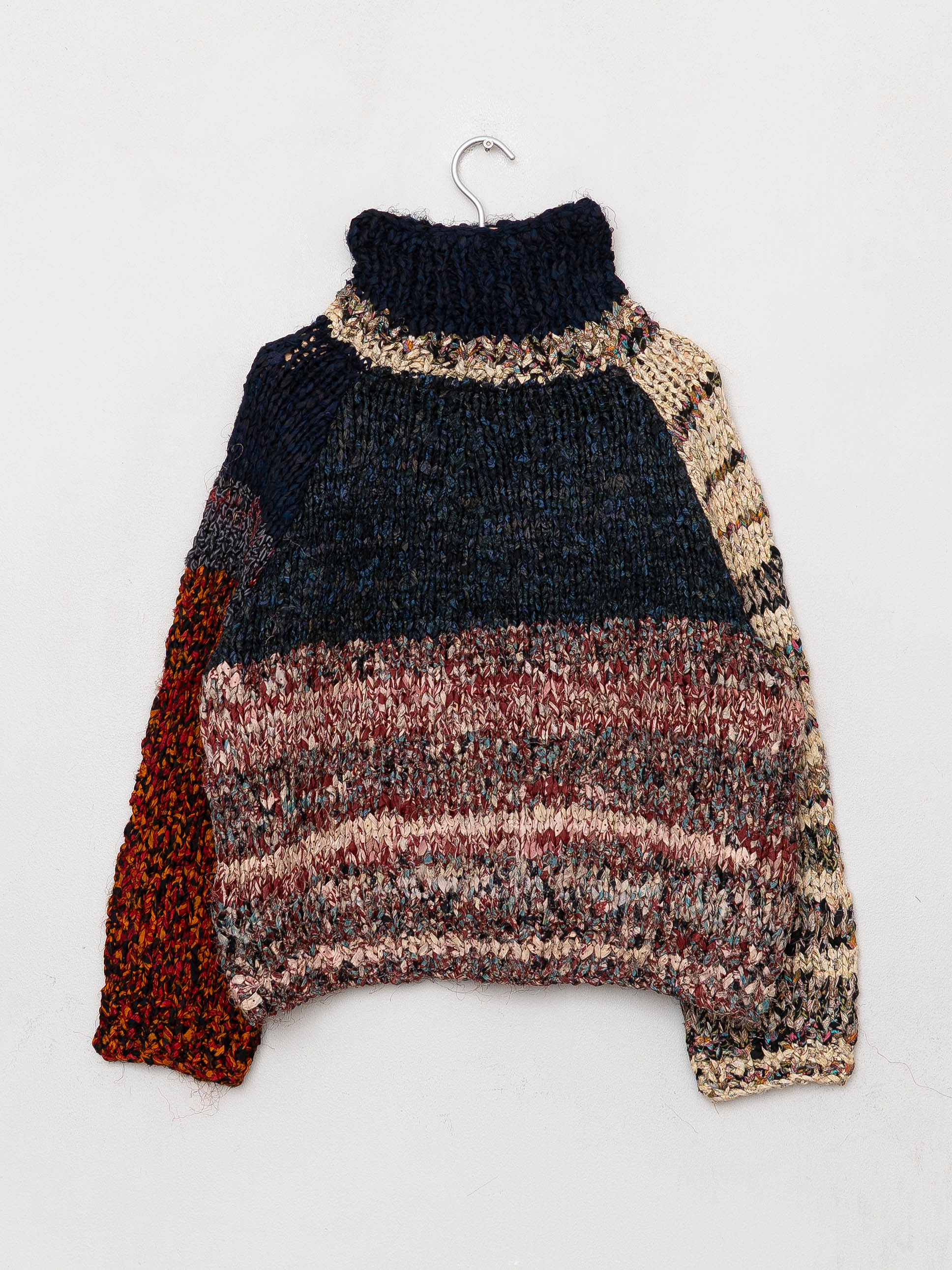 The Vishnu Knitted Silk Roll-Neck Sweater