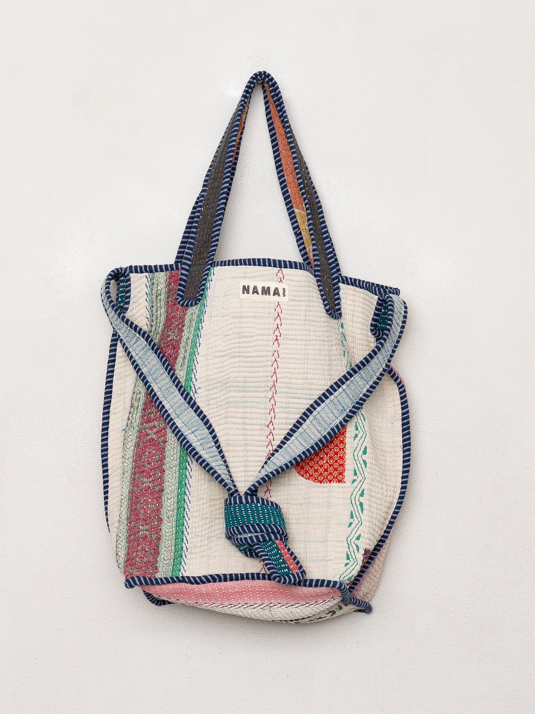 The Xoti II Zero-Waste Quilted Kantha Bag