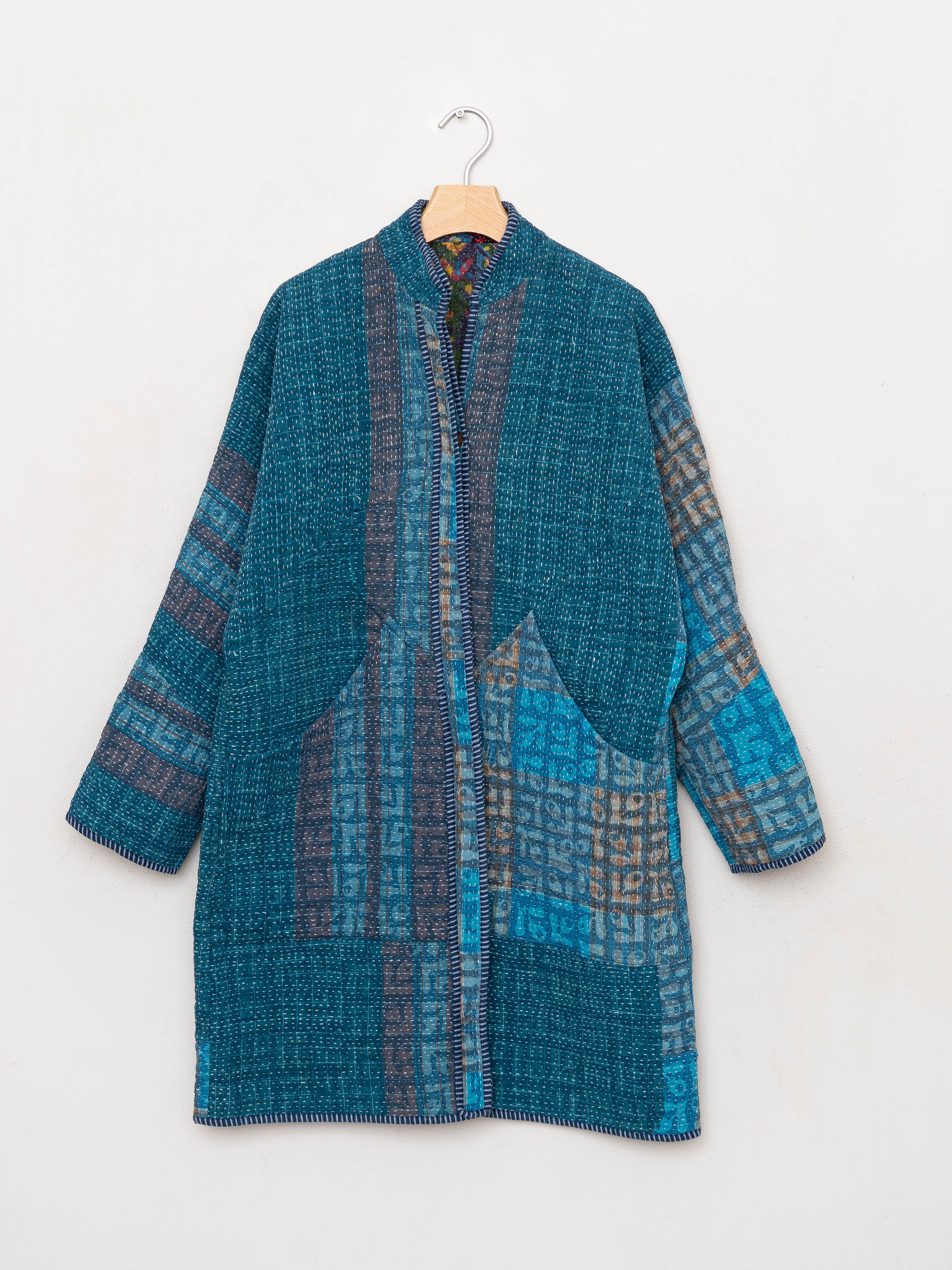 Long Quilted Patchwork Jackets | Namai Studio – NAMAI