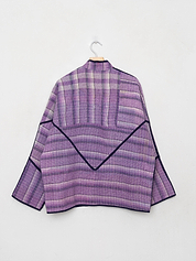 The Ladhiya Quilted Patchwork Kantha Jacket