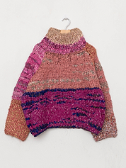 The Vishnu Knitted Silk Roll-Neck Sweater