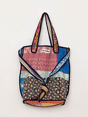 The Xoti II Zero-Waste Quilted Kantha Bag
