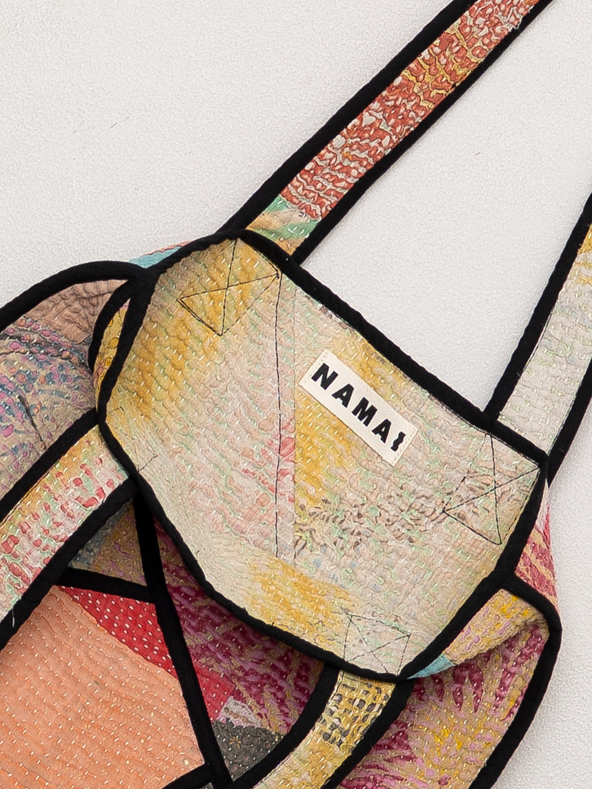 The Tarun Quilted Kantha Bag