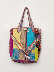 The Xoti II Zero-Waste Quilted Kantha Bag