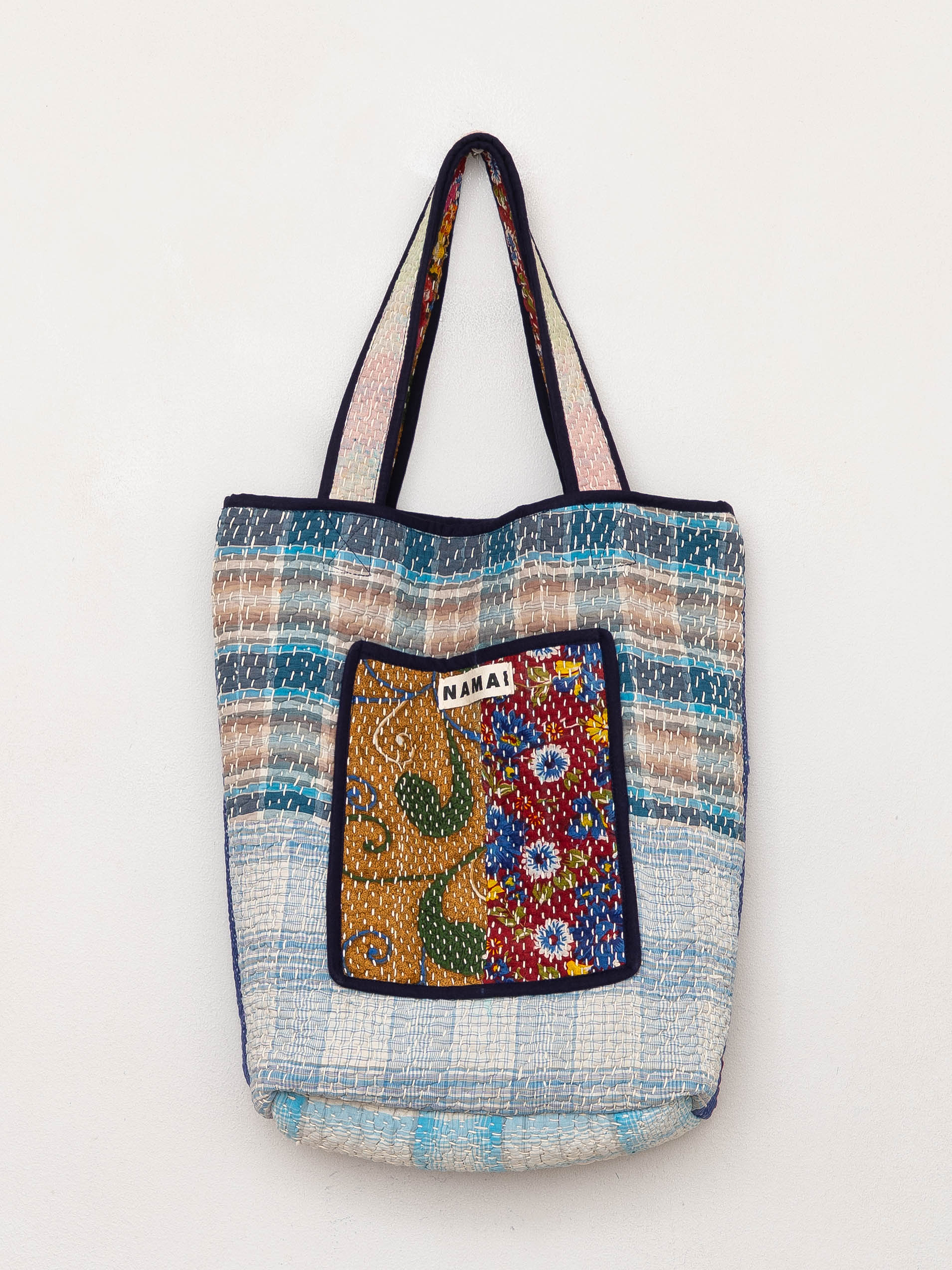 The Xoti II Zero-Waste Quilted Kantha Bag