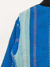 The Veda Quilted One-of-a-Kind Bomber Jacket - Medium
