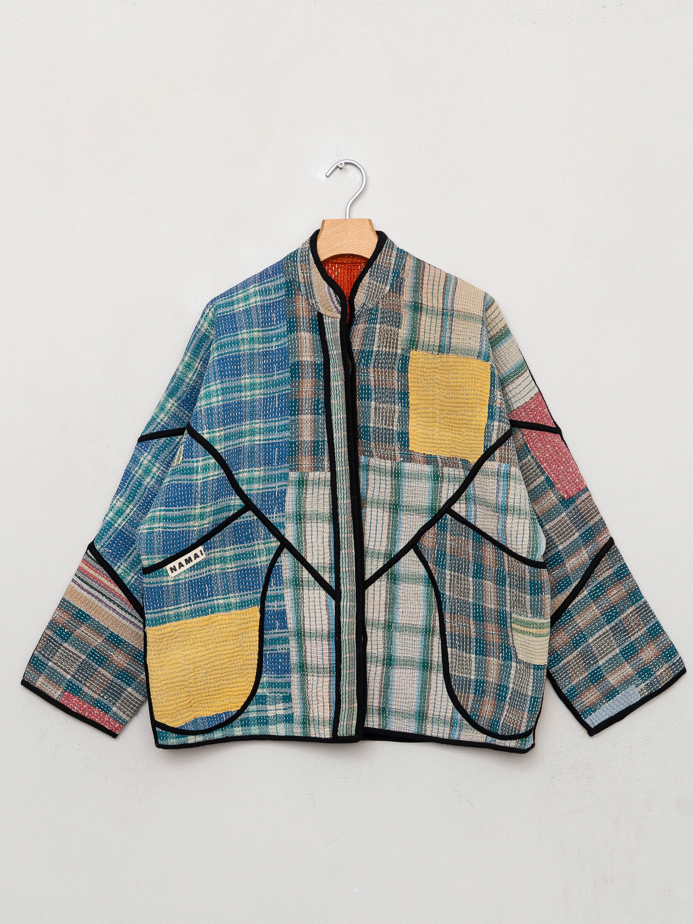 The Ladhiya Quilted Patchwork Kantha Jacket Wholesale