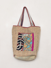 The Xoti II Zero-Waste Quilted Kantha Bag