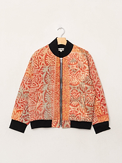 The Veda Quilted One-of-a-Kind Bomber Jacket - Medium