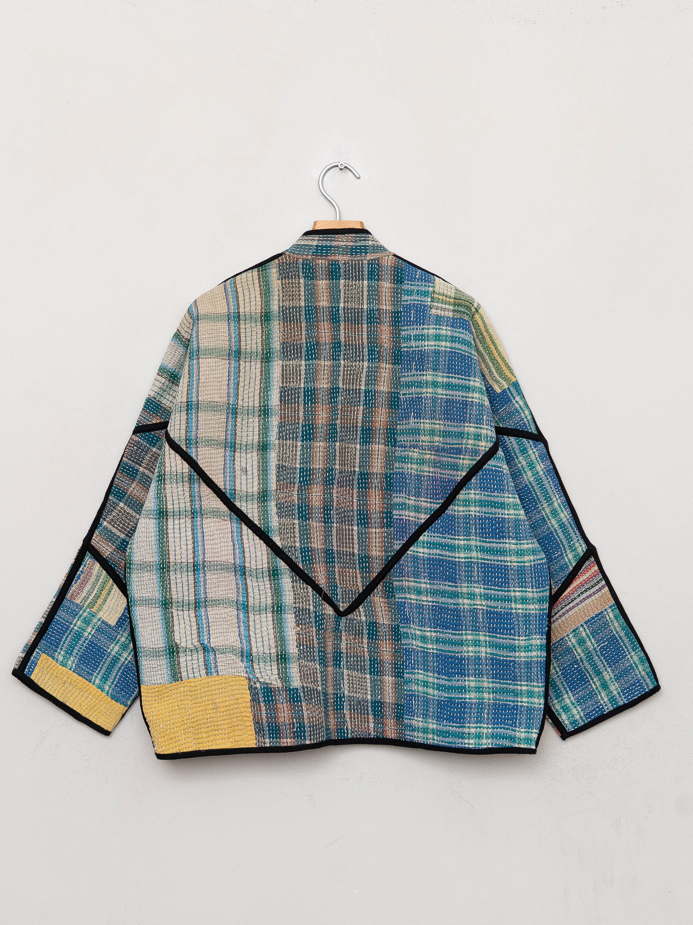 The Ladhiya Quilted Patchwork Kantha Jacket Wholesale