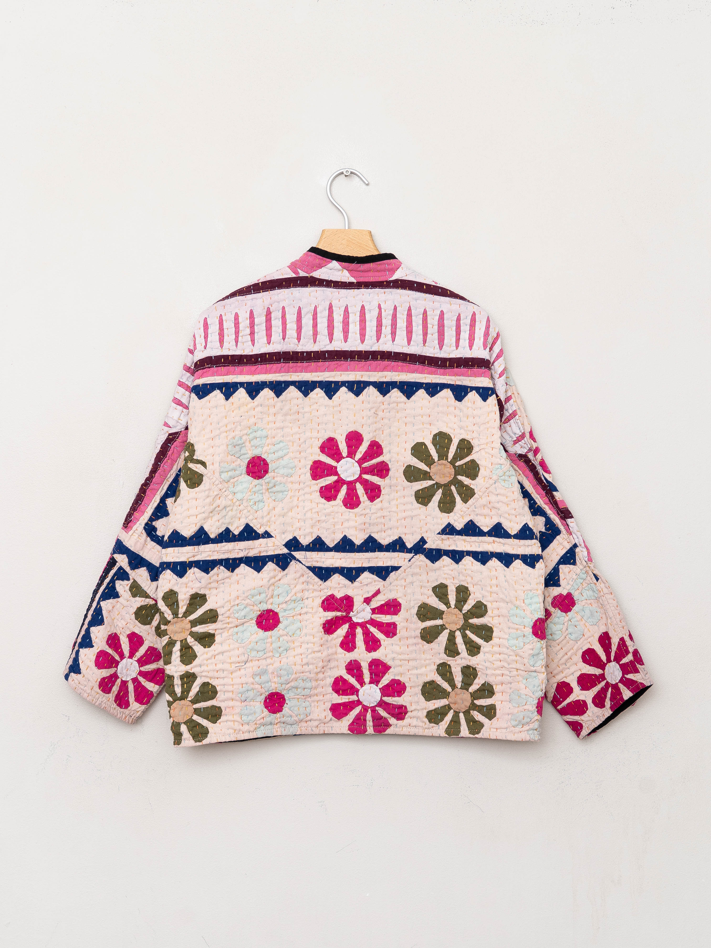 The Ladhiya Petite Suzani Cut Out Kantha Jacket