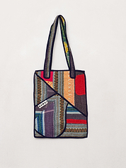 The Tarun Quilted Kantha Bag