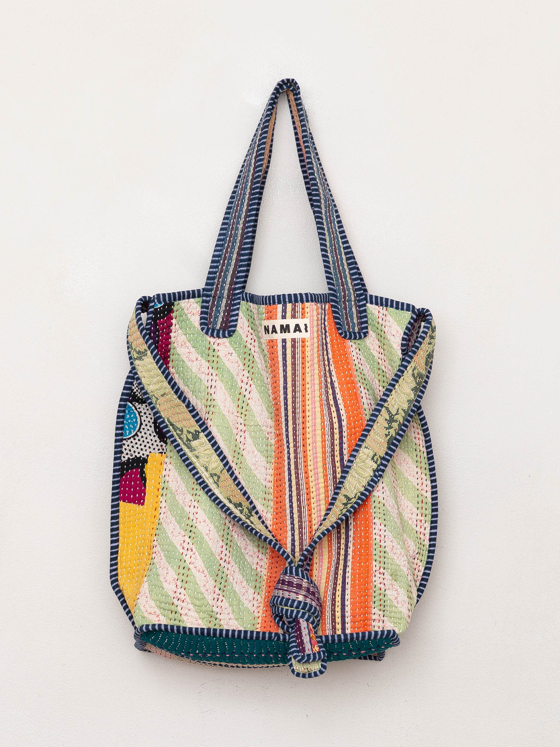 The Xoti II Zero-Waste Quilted Kantha Bag
