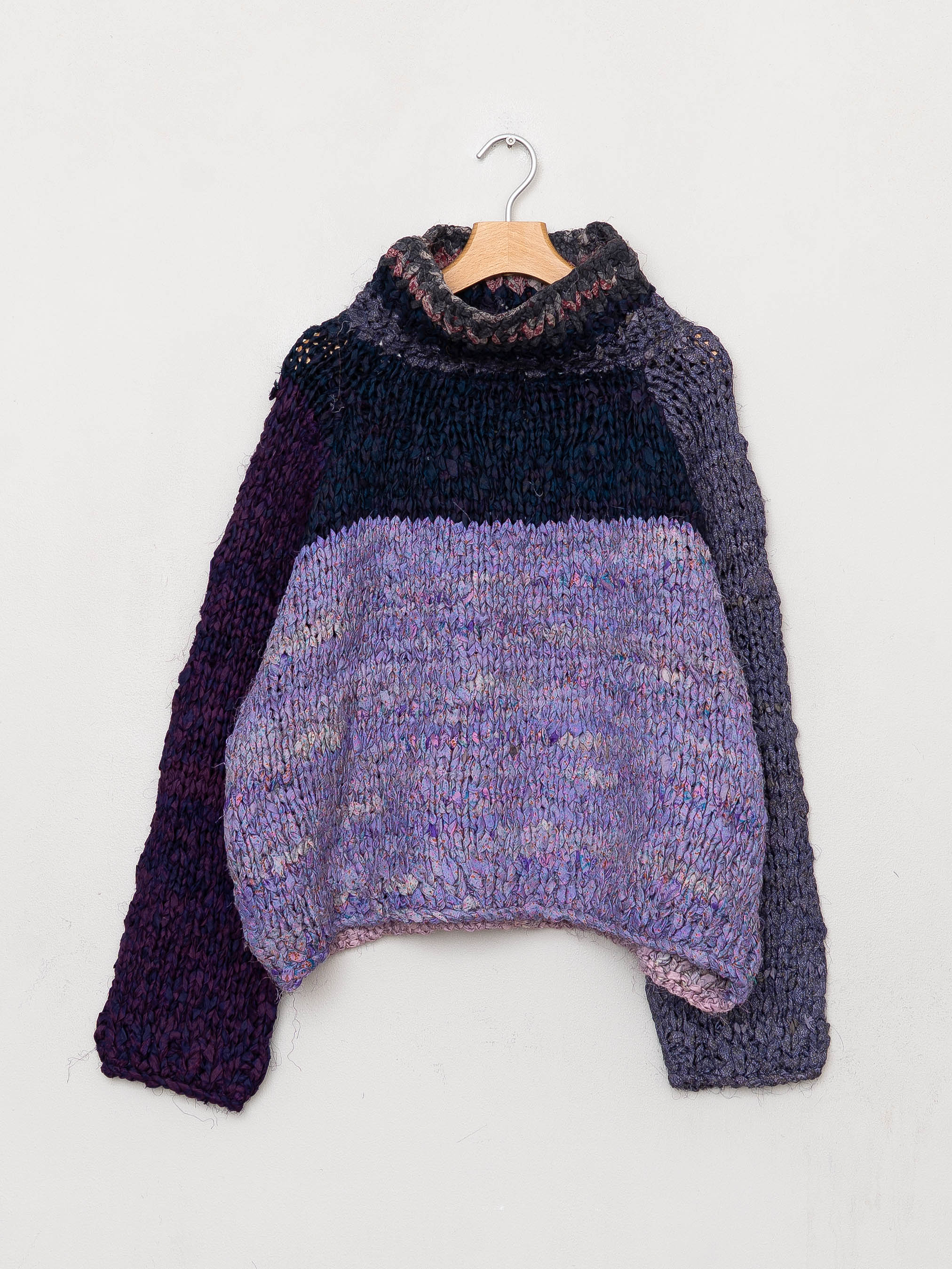 The Vishnu Knitted Silk Roll-Neck Sweater