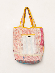 The Xoti II Zero-Waste Quilted Kantha Bag