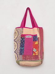 The Xoti II Zero-Waste Quilted Kantha Bag