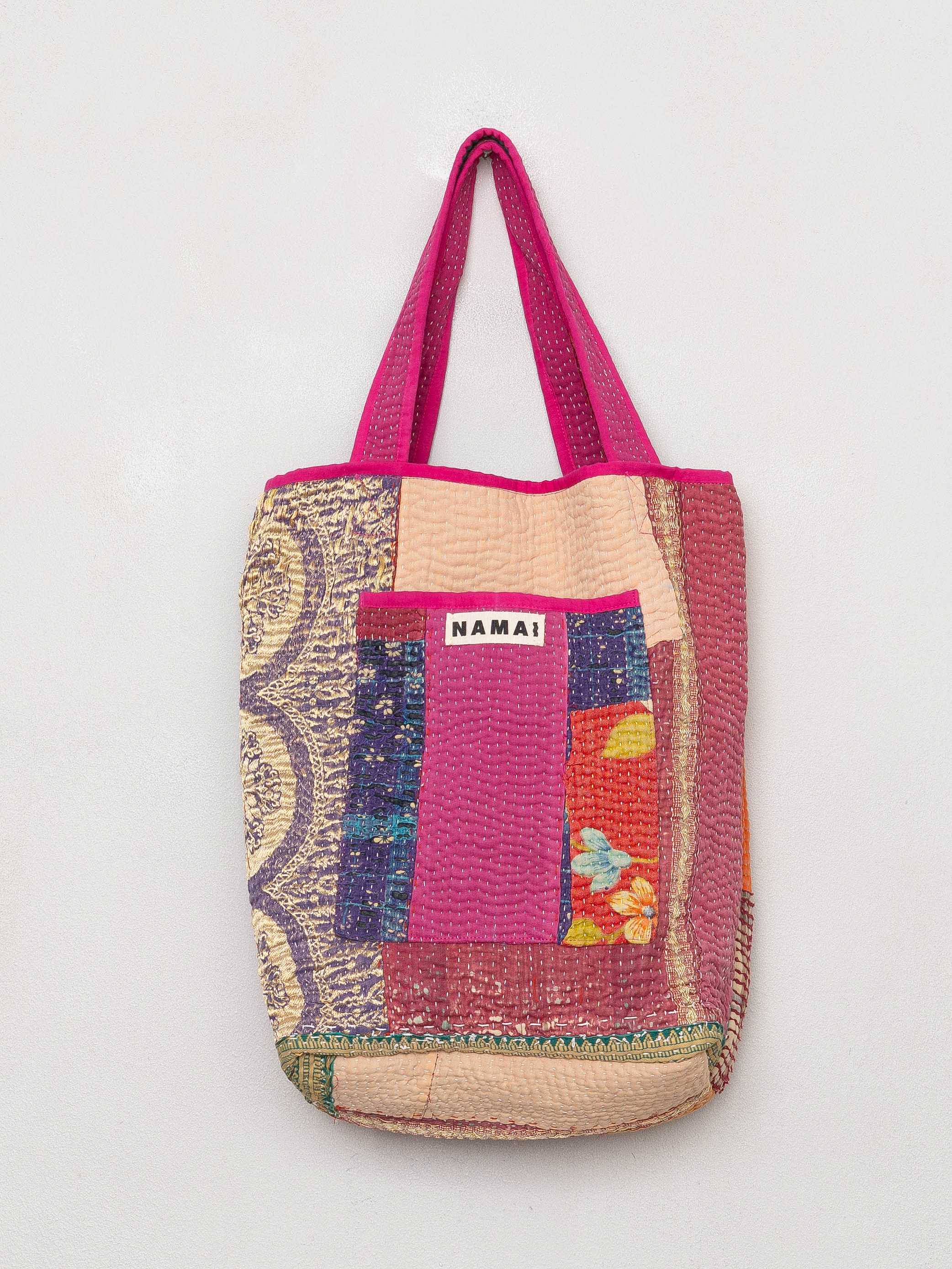 The Xoti II Zero-Waste Quilted Kantha Bag