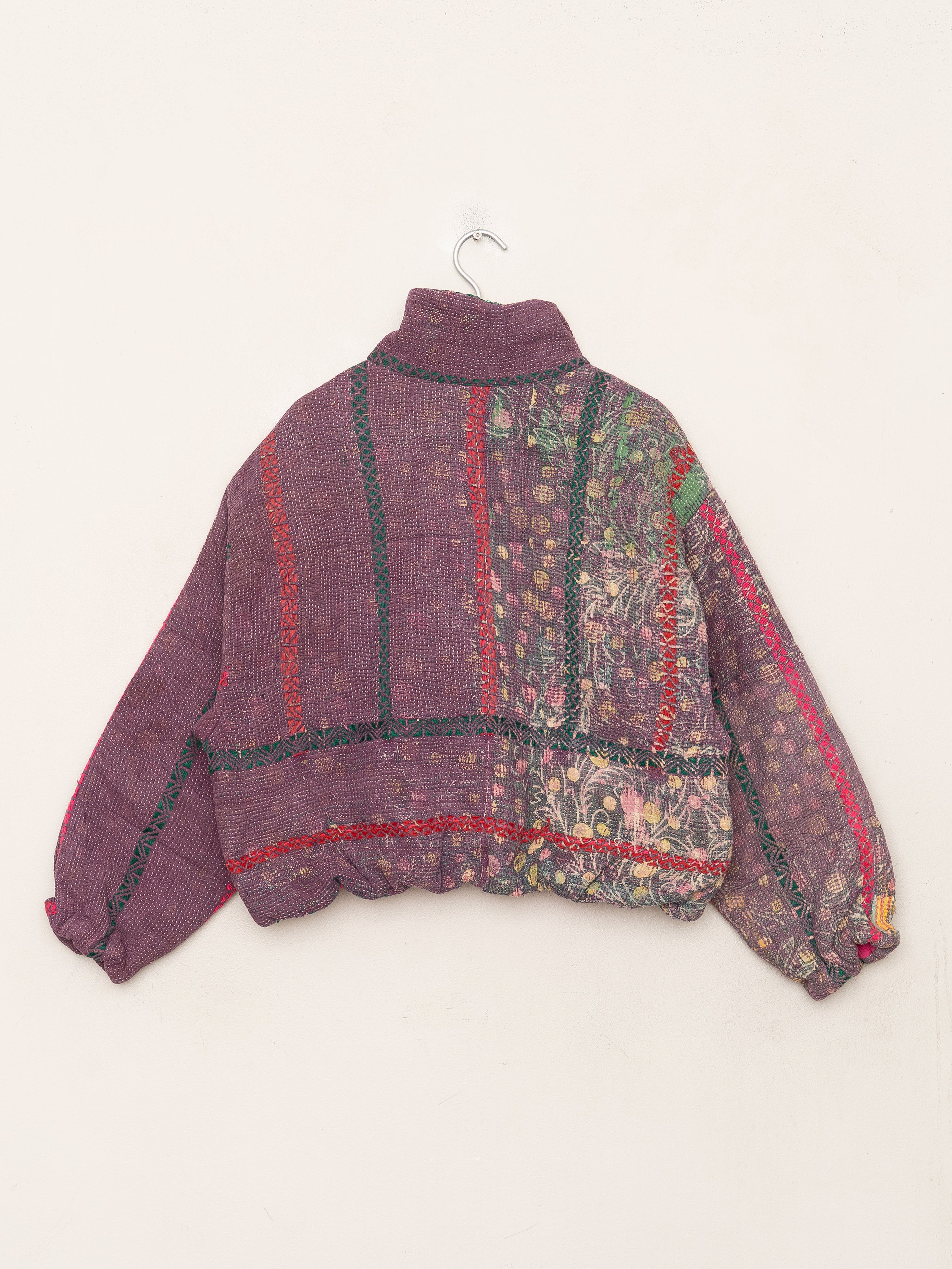 The Shira Quilted Puffer Bomber Jacket