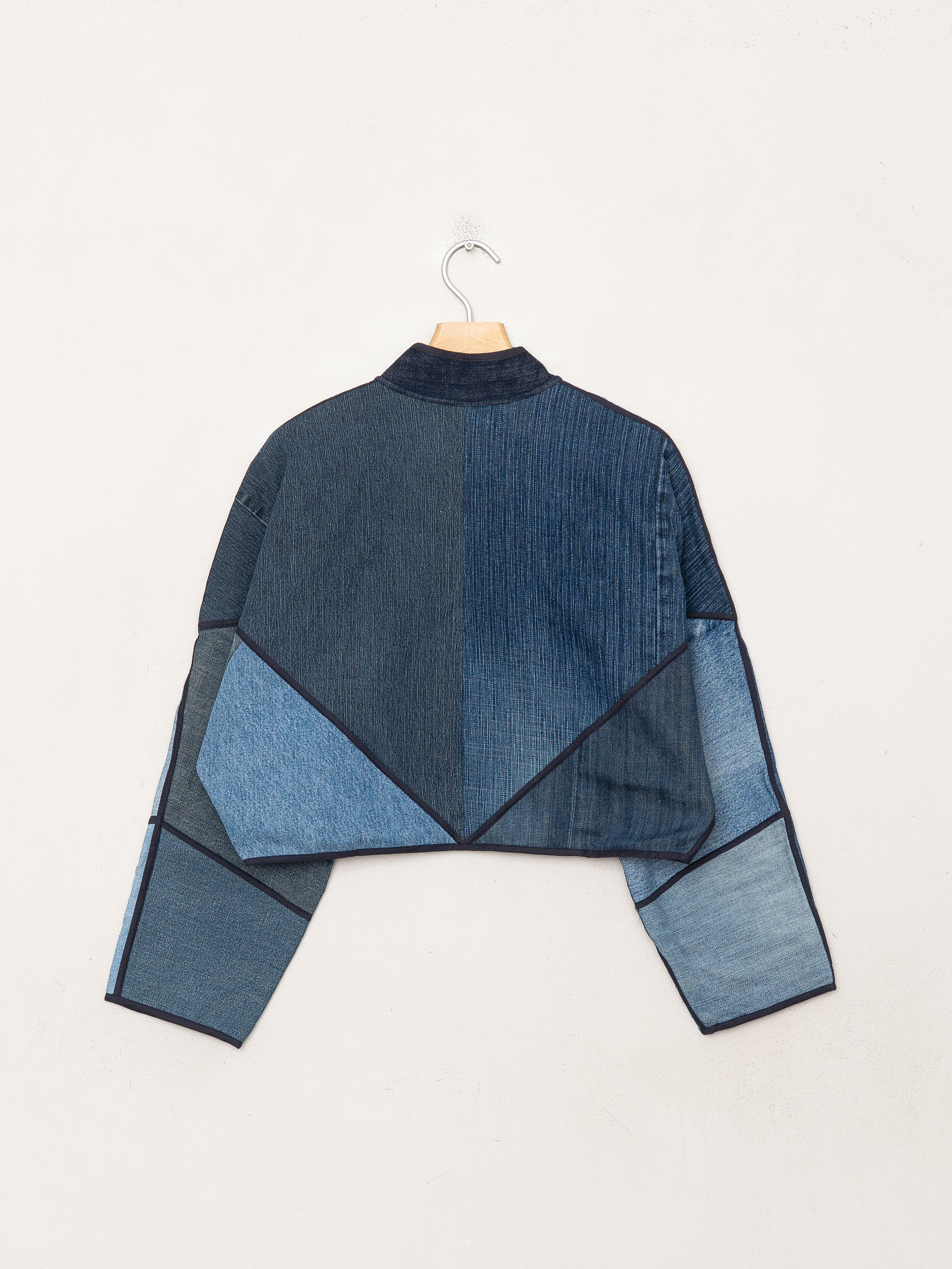 The Kaira Cropped Denim Jacket - Small