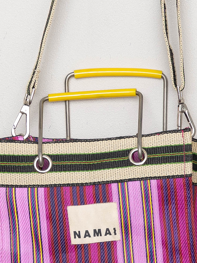The Goa Mini Market Recycled Nylon Tote Bag - Tulip Bud