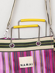 The Goa Mini Market Recycled Nylon Tote Bag - Tulip Bud