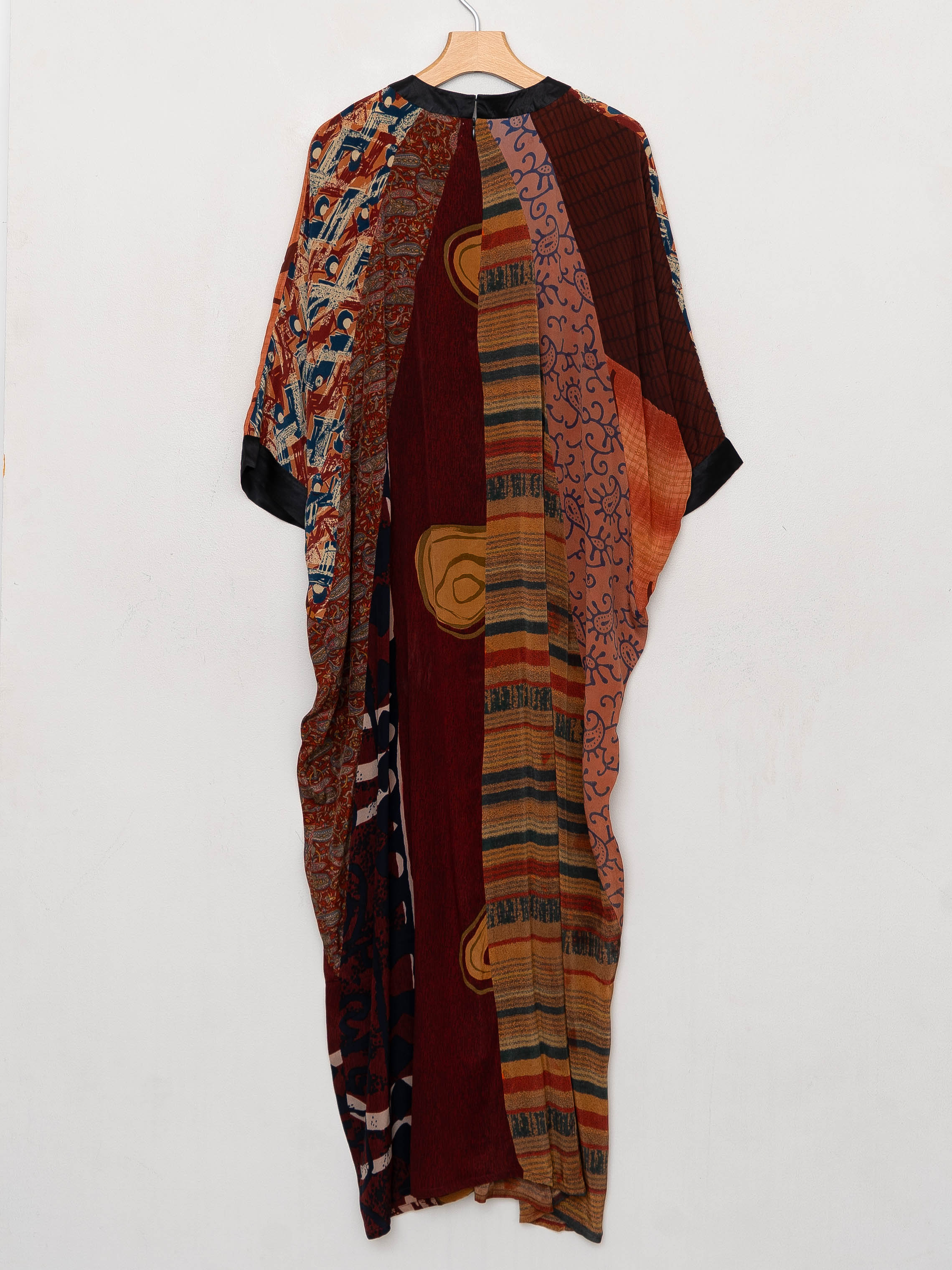 The Simmy Long Dress  - One Size - Upcycled Silk